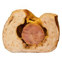 奈时 手工现做碱水面包-碱水棒全麦德式脆肠芥末籽肉桂拿铁奶酪包