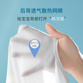 宜爽儿婴儿连体衣夏季男女宝宝冰丝哈衣新生儿超薄睡衣爬服 蘑菇73 73cm
