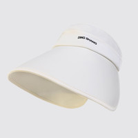 瑞雅 REALYARD环绕式大檐防晒帽可折叠女户外空顶帽防晒太阳帽子遮阳帽 XMZ092白色 均码