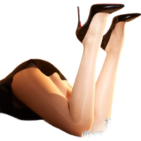 JOAE【极光袜】丝袜女性感马油超薄肉色打底裤袜夏季裤袜裸感黑+肤2双