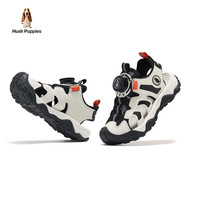 暇步士（Hush Puppies）童鞋夏季儿童凉鞋男童户外运动休闲凉鞋女童透气软底轻便跑步凉鞋 HP5706018黑色款 35 适合脚长21.9cm