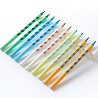 正霖 儿童正姿粗杆洞洞铅笔10支装