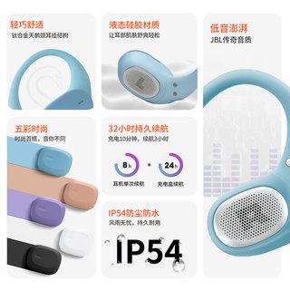 JBL 杰宝 SENSE LITE 挂耳式真无线蓝牙耳机