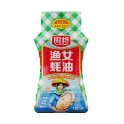 厨邦 金装渔女蚝油 挤挤瓶 605g调味品