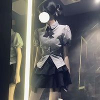 小个子纯欲套装学院风女装短裙子春秋款日系JK制服衬衫两件套