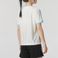 adidas阿迪达斯三叶草短袖女装 2024夏季新款3 STRIPE TEE户外健身运动服休闲T恤
