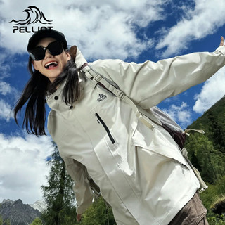伯希和户外抓绒服冲锋衣女冬季三合一防风防水登山服
