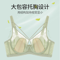奥维丝丽内衣女舒适聚拢文胸性感蕾丝内衣调整收副乳胸罩女 氤缊紫(薄杯软钢圈) OW3041213 80C 36/80C