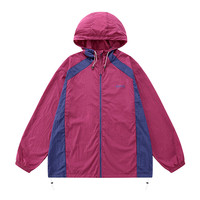 THE SIMPSONS辛普森一家连帽防晒衣2025夏季薄外套宽松休闲百搭拼色防晒服 费洛伊德粉 XL (180/96A)