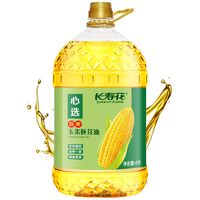 长寿花 压榨玉米胚芽油4L非转基因压榨一级食用油烘焙