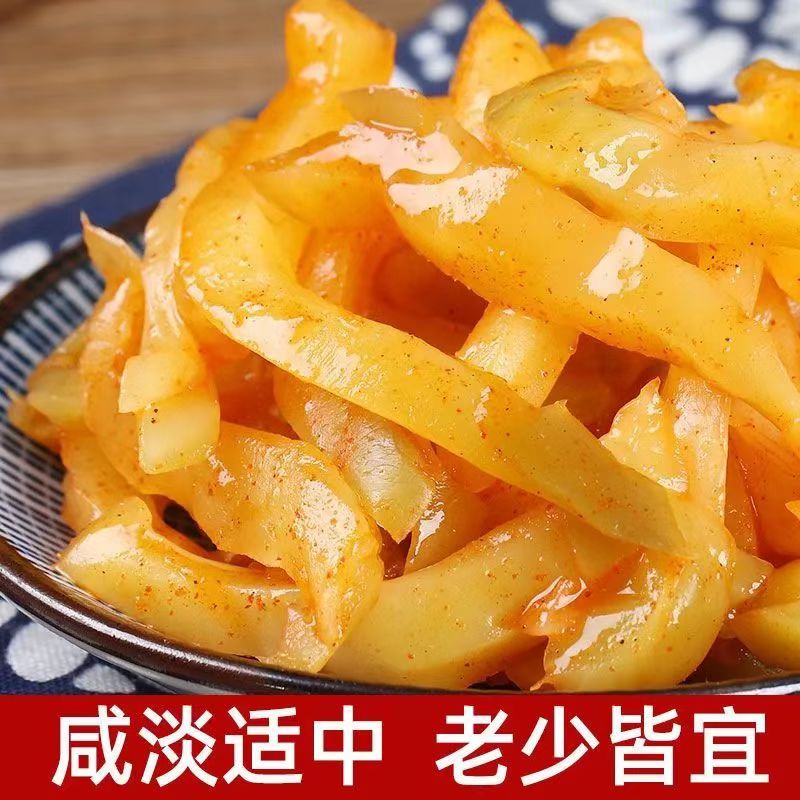 涪陵榨菜去皮榨菜丝独立小包咸菜不辣下饭菜整箱重庆特产