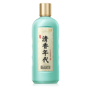 毛铺 清香年代 53度 500mL*6瓶 光瓶装 清香型白酒
