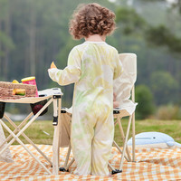 舒贝怡婴儿衣服夏季薄款长袖连体衣空调服男女宝宝三防哈衣外出爬爬服夏