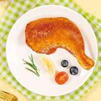 圣农香烤霸王腿10个大号鸡腿奥尔良鸡边腿5包空气炸锅鸡腿400g/包