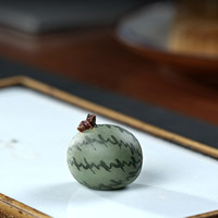 【畅陶】宜兴紫砂壶茶道配件茶玩可养茶宠摆件西瓜喷水青蛙单个价