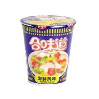日清食品 NISSIN日清合味道中杯海鲜咖喱香辣海鲜冬阴功味速食泡面