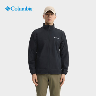 Columbia哥伦比亚软壳衣男25年春夏户外运动休闲防水夹克外套 010 S