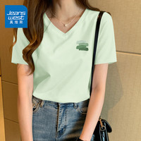 JEANSWEST/真维斯 纯棉 女士短袖T恤