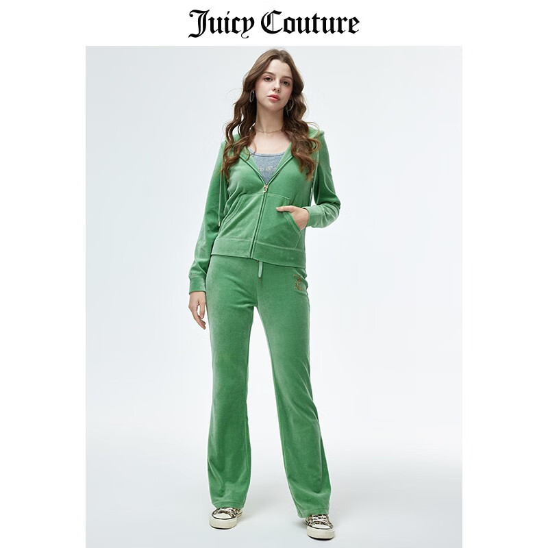  Juicy Couture/橘滋 天鹅绒 女士夹克