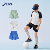 亚瑟士（asics）童装2025年夏季运动吸湿速干针织短裤3M印花设计332251102323 5005亚瑟士蓝 170