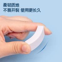 得力2b桶装橡皮擦小无屑超干净不留痕儿童无毒橡皮4b