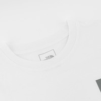 北面（The North Face）山夏印花圆领短袖棉T恤男透气户外休闲24春夏款88GA FN4/雪峰白 L