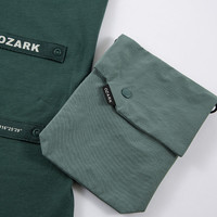 奥索卡 OZARK GEAROZARK户外短袖T恤男 夏季可拆卸口袋棉质舒适透气T恤339092 肉桂棕-456 XL (180)