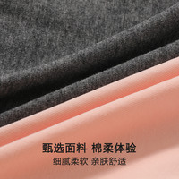 黛尔佳人 DAIERJIAREN美式内裤女生2025纯棉抗菌全棉裆舒适运动亲肤透气女士三角裤 5条E【黑色+浅粉+浅灰+深灰+杏色) L