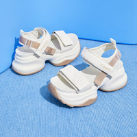 骆驼 CAMEL运动凉鞋女夏季高级感百搭厚底增高女款休闲凉鞋外穿女士沙滩鞋子