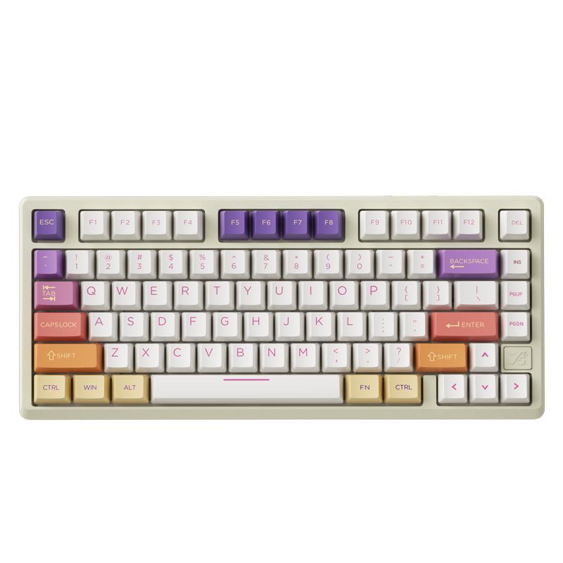 磁动力SU75铝坨坨机械键盘Gasket结构客制化无线颜值游戏办公蓝牙