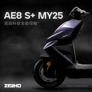 ZEEHO 全能超控玩家高性能电摩电动摩托车踏板电摩电动车AE8S+MY25