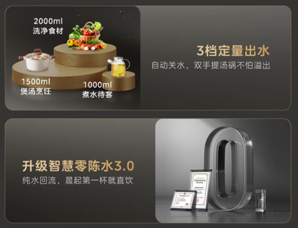 纯净水or鲜矿水?美的星河2.0净矿净水器全都要!