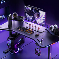 andaseaT安德斯特升降电脑桌极影战士电竞游戏桌电动家用桌子桌椅套餐台式  160*80cm
