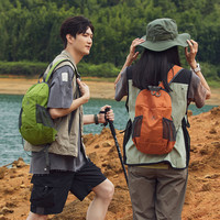 户外登山包女休闲防水小背包运动双肩包轻便儿童旅行包徒步书包男