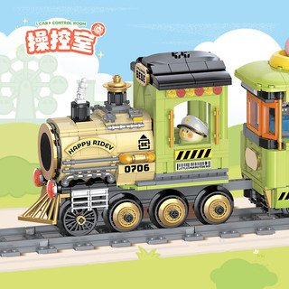 TOPTOY 小鹦鹉BEBE时光列车系列 TC1736 操控室