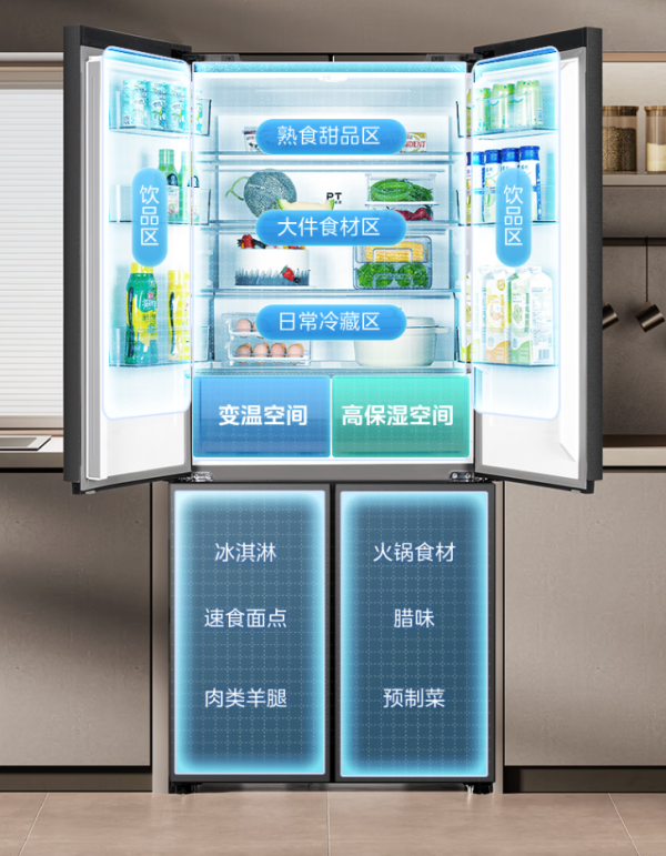 “国民冰箱”美的508再升级 三面零嵌/双循环/双PT净味 提前预定下一个十年的“经典款”