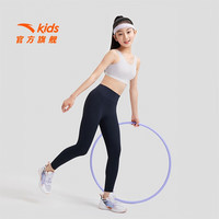 安踏儿童运动背心女童内衣发育期8-11岁少女文胸一阶段小云燕背心bra 紫色-4 150cm