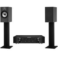 Bowers&Wilkins宝华韦健606 S3音箱+马兰士MCR612CD功放一体机套装 入门发烧组合