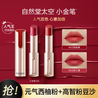 【双支组合】小金笔润泽显色唇膏口红滋润保湿显色显白黄皮适用
