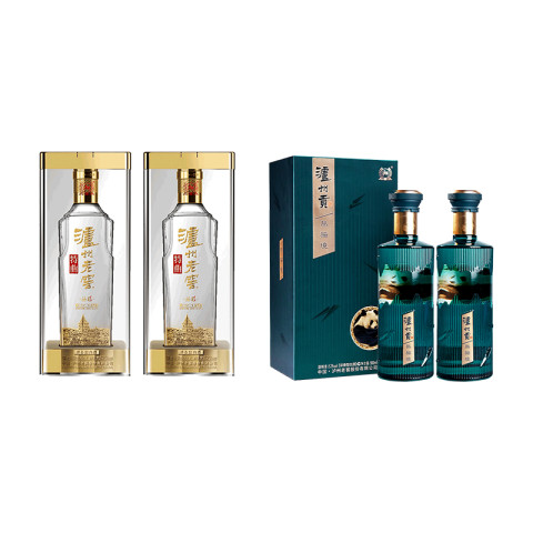 省1342.09元】泸州老窖白酒_泸州老窖特曲晶彩500ml*2+熊猫境 省1342.09元】泸州老窖白酒_泸州老窖特曲晶彩500ml*2+熊猫境
