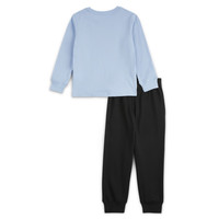 耐克(NIKE)男童幼童长袖T恤和法式毛圈长裤套装春季IH1189 010黑 120 M