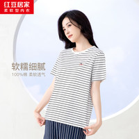 Hodohome/红豆居家 纯棉 女士短袖T恤