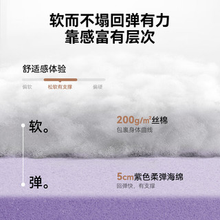 京东京造家居馥芮白皮床 轻薄床头 防猫抓生态牛皮 主卧双人床1.8x2米