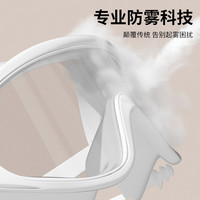 回力泳帽泳镜女防水防雾高清舒适护耳长发防水加大游泳帽专业套装