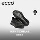 ecco 户外运动鞋男鞋 秋冬款徒步登山越野拼接休闲鞋 奥途824334 黑色82433451094