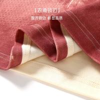 【100%棉可外穿】睡衣女圆领薄款纯棉亲肤休闲舒适家居服套装