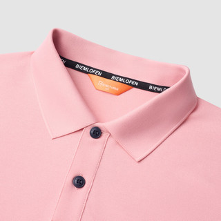 比音勒芬 抗菌凉感舒弹 31粉红色 3XL(120) POLO衫