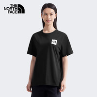 北面 短袖T恤款户外舒适透气8EY8 黑色/JK3 M