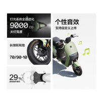 九号电动A2z 35C电动车智能9号电动车门店自提