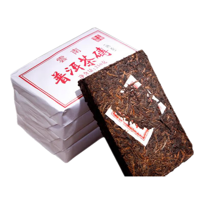吉顺号茶叶普洱茶熟茶砖茶云南普洱熟茶砖熟茶